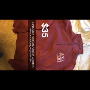 ASA Crimson Collection Quarter Zip
